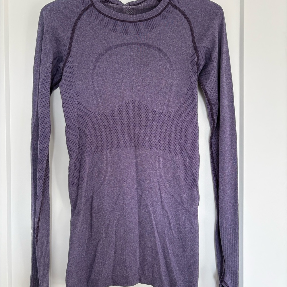 Lululemon Purple Swiftly Long Sleeve
